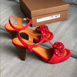 New Chie Mihara Xifon heels, 38, Red